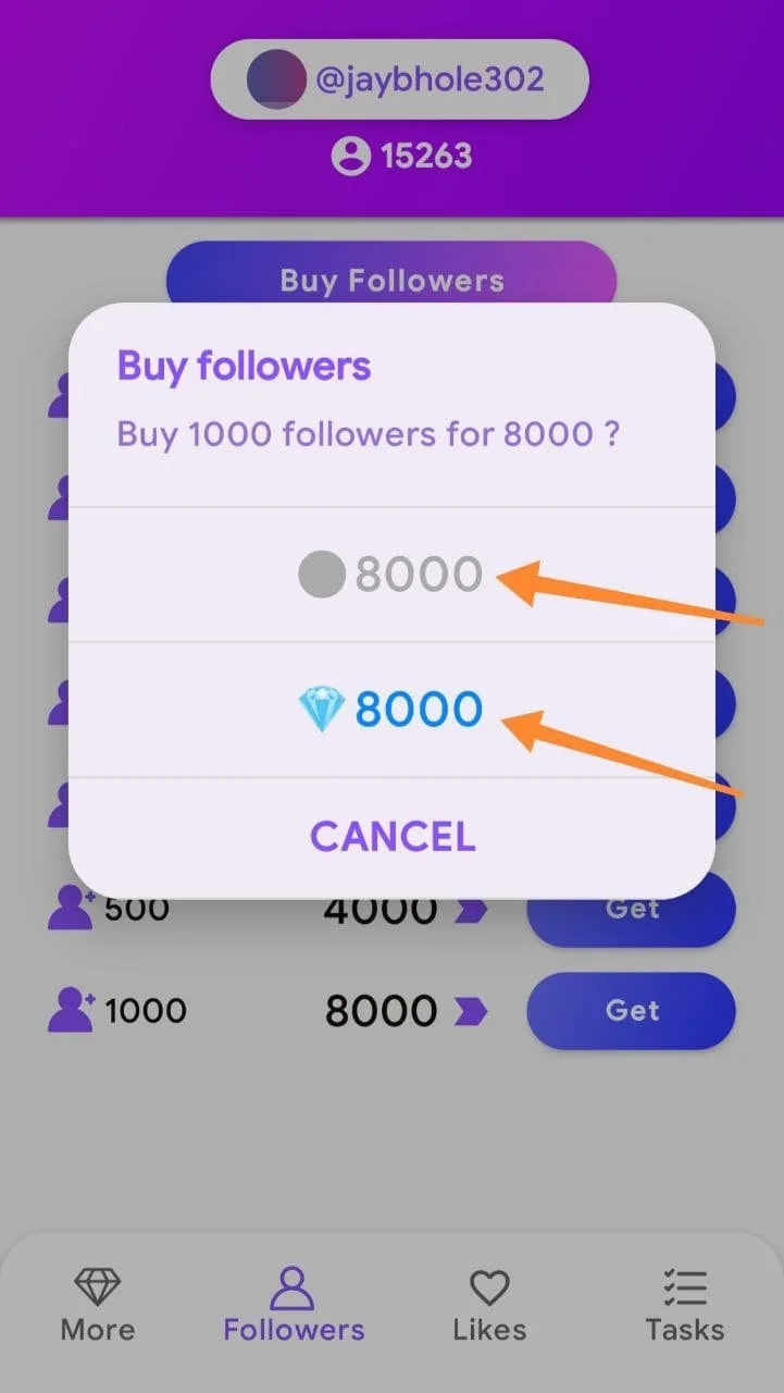 Convert Coins Into Real Followers Convert Coins Into Real Followers