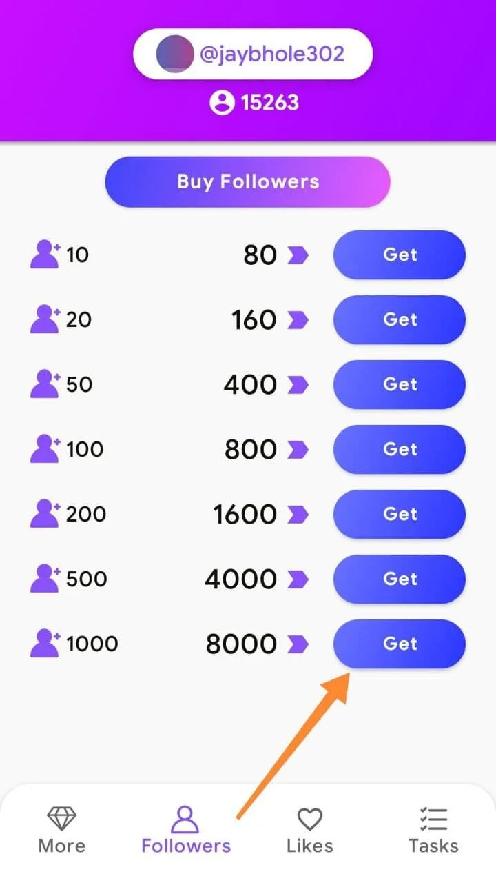 Order Followers Order Followers